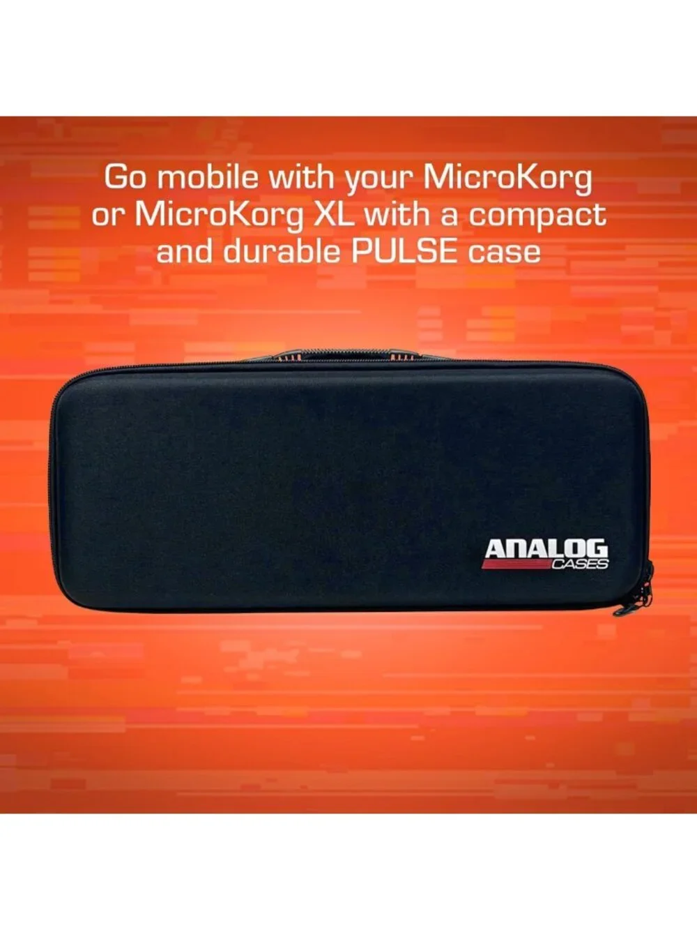 Compact Hard Case for Korg MicroKorg & MicroKorg 2 - Durable, Lightweight